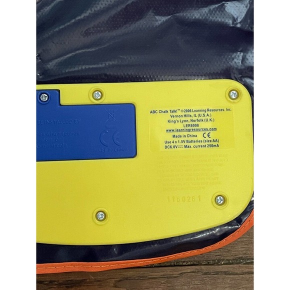 Learning Resources Abc Chalk Talk! Electronic Learning Chalkboard LER6908 AS IS - Picture 9 of 10